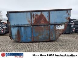  Absetzcontainer ca. 15m³ offen mit Flügeltüren