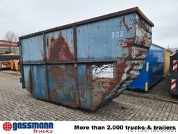  Absetzcontainer ca. 15m³ offen mit Flügeltüren
