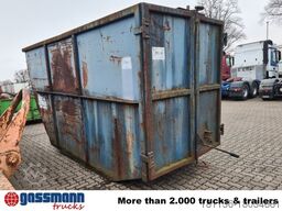  Absetzcontainer ca. 15m³ offen mit Flügeltüren