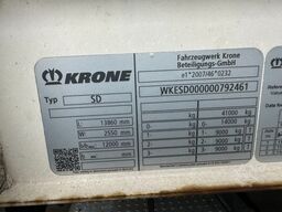 Krone 280cm inside height / liftaxle / palletbox / BP...