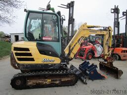 Yanmar SV26 - mechan. Schnellwechsler + 3 Löffel