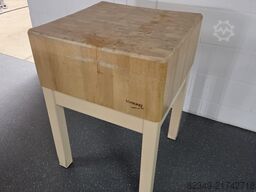 Hackklotz Aus Holz 70x70