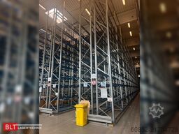 SSI Schäfer PR600 – 14,10 lfm Höhe 7,50m, Boden + 4, Fachlast: 3500kg