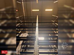 SSI Schäfer PR600 – 14,10 lfm Höhe 7,50m, Boden + 4, Fachlast: 3500kg