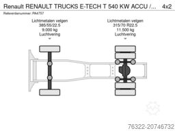 Renault RENAULT TRUCKS E-TECH T 540 KW ACCU / RENTAL /