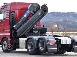 MAN TGX 28.480 Sattelzugmaschine + HMF 2120 K5/FUNK