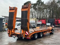 LANGENDORF TUE 24/100-3 Tieflader-Anhänger m. Laderampen