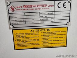 WINTER HOLZTEKNIK TAK 1/2500/1300
