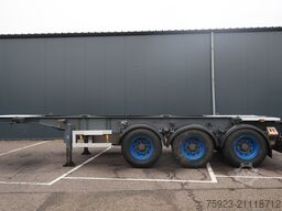Van Hool 20 ft tank container transport trailer