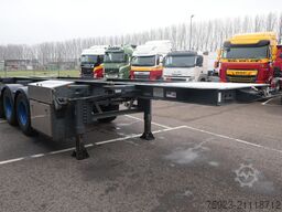Van Hool 20 ft tank container transport trailer