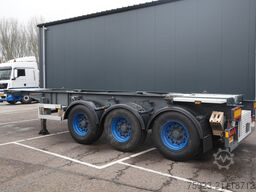 Van Hool 20 ft tank container transport trailer
