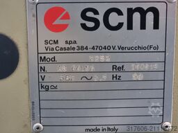 Wyrówniarko grubościówka SCM 2252 struga SCM 2252