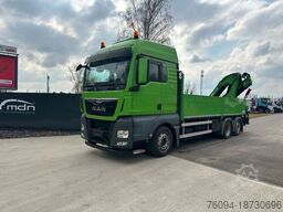 MAN TGX 26.440 Pritsche Montagekran 25m Seilwinde