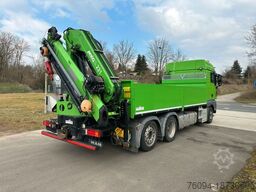 MAN TGX 26.440 Pritsche Montagekran 25m Seilwinde