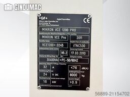 MIKRON VCE 1200 PRO