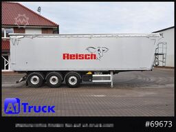 REISCH RHKS, Alu-Kippmulde 54m³, Kombitüren, Alufelgen, Liftachse,