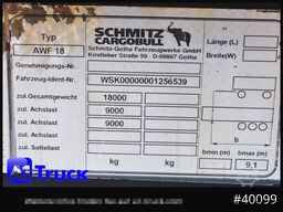 SCHMITZ AWF 18, BDF Anhänger Standard 7,45