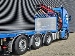 Scania G490 8x4*4 / HMF 5020 CRANE - KRAN + JIB + WINC...