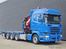 Scania G490 8x4*4 / HMF 5020 CRANE - KRAN + JIB + WINC...