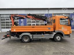 MERCEDES-BENZ ATEGO 818 4x2 Kipper Kran Atlas 65.2-A3 *Funkst.