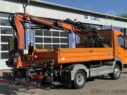 MERCEDES-BENZ ATEGO 818 4x2 Kipper Kran Atlas 65.2-A3 *Funkst.