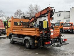MERCEDES-BENZ ATEGO 818 4x2 Kipper Kran Atlas 65.2-A3 *Funkst.