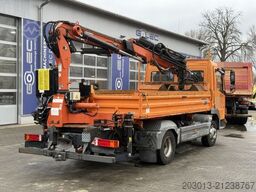 MERCEDES-BENZ ATEGO 818 4x2 Kipper Kran Atlas 65.2-A3 *Funkst.
