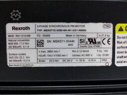 Rexroth MSK071D-0300-NN-M1-UG1-NNNN MNR: R911310168