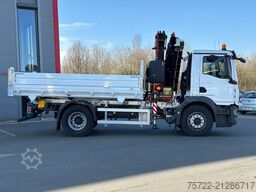 MAN TGM 18.320 4x2 BL Krankipper Fassi 195