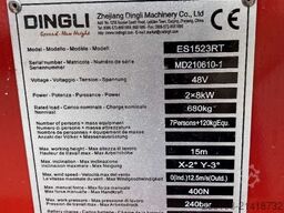 Magni ES 1523 RT Elektro 15,00 m