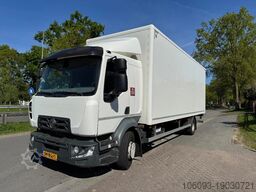 Renault D Oprijwagen,  gesloten laadbak.