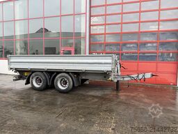  18 t  18 t Tandemkipper- Tieflader, wenig Benutzt, Breitbereifung