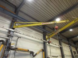 Vetter PW Demag Drehkran Hallenkran Kran Ausladung 5m NL 500Kg DC Kettenzug