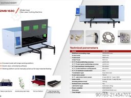 WatMachinery ZMB1530 6kW Fiber Laser Cutting Machine