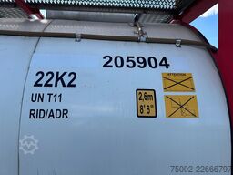 Welfit Oddy 20FT ISO / 24.960L / 1-COMP / 3 BAFFLES / UN PO...