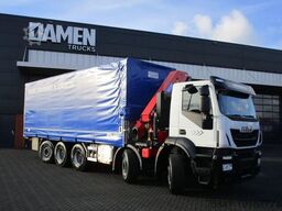 Iveco Trakker 410T50-5 10x4 Euro 6 HMF 3220 K6 Kraan