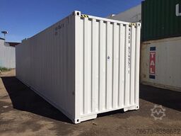  40 FT High Cube Seecontainer Weiß
