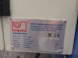 Knuth Machine Tools Turnado 230/1500