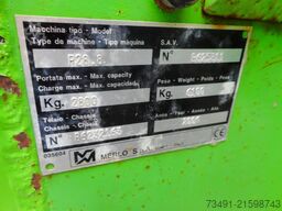 Merlo P28.8 ( 2,8t 8m ) 2x2 Meter