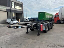 D-TEC CC-20-3-T / 20 FT ADR Tank Chassis / SAF Disc