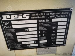 REIS TUS 130-100 SPOTTING PRESS TUS 130-100 SPOTTING PRESS