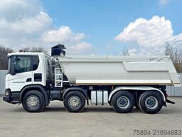 SCANIA P 410 XT * Kipper * 8x4 * TOPZUSTAND !