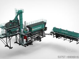 Mobile 160 TPH drum mix asphalt plant Mobile 160 TPH drum mix asphalt plant