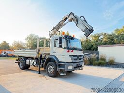 MERCEDES-BENZ Axor 1833 4x2 Kipper Kran 13m FUNK AHK