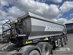 Kässbohrer Tipper Steel half pipe body 27m³