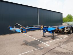 Pacton 3 axle container chassis extendable trailer