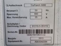 TRUMPF 3000-1300 (S11) średni format 1250/2500