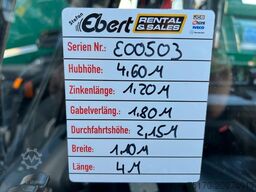 LINDE H14D-01 / Triplex: 4,6m / 2014 / SS