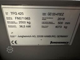 Jungheinrich TFG 425 - TRIPLEX 4,7 m