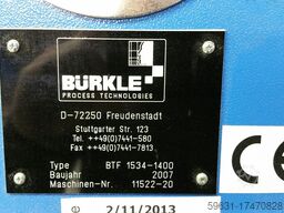 Press Buerkle BTF 1534-1400